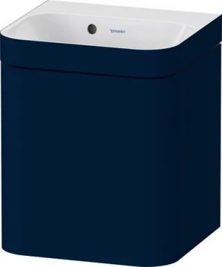 Duravit Happy D.2 Plus c-bonded Set wandhängend Nachtblau 400x360x480 mm - HP4634N98980000 HP4634N98980000