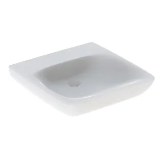 Geberit Renova Comfort Waschtisch barrierefrei 55x55cm, o. Hl., ohne Überlauf., weiss, 500913001 500913001