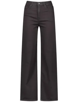 GERRY WEBER Edition - Weite Jeans schwarz - Gr. - 46/R