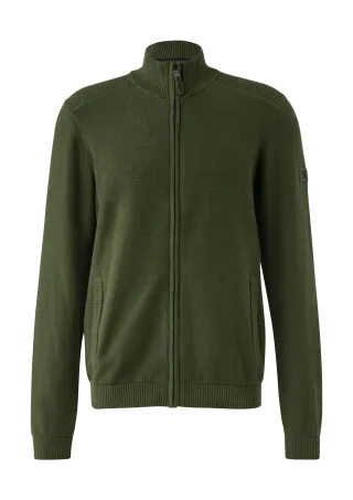 s.Oliver - Strickjacke olive - Gr. - 3XL