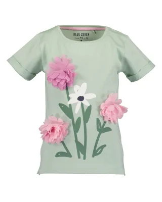 Blue Seven - kl Md T-Shirt, Rundhals grün - Gr. - 92
