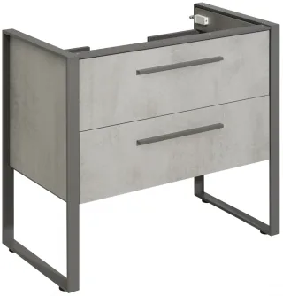 Pelipal Waschtischunterschrank 9025-WTUSL04, B:830, H:850, T:450mm 9025-WTUSL04