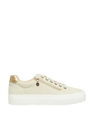 s.Oliver - Sneaker beige - Gr. - 39