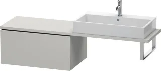 Duravit L-Cube Unterschrank für Konsole Betongrau Matt 820x547x400 mm - LC583400707 LC583400707