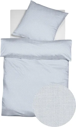 fleuresse Bettwäsche "Porto" 2 Stk. 100% Baumwolle, in Gr. 135x200, 155x220, 200x200cm, Reißverschluss