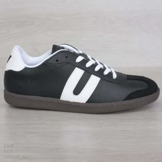 Vegetarian Shoes Cheatah black 46