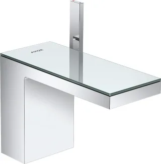 Hansgrohe Waschtischmischer 110 Axor MyEdition chrom/Spiegelglas, 47030000 47030000