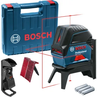 Bosch Kombilaser GCL 2-15, mit Handwerkerkoffer schwarz/blau - 0601066E02
