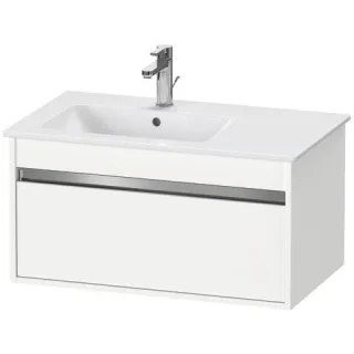 Duravit Ketho Waschtischunterbau wandhängend Weiß Matt 800x475x410 mm - KT641901818 KT641901818
