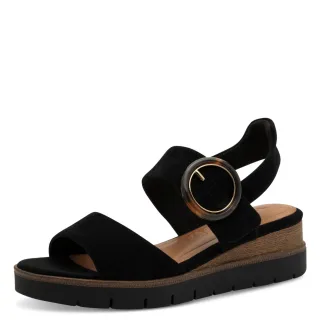 Tamaris - Da.-Sandalette black uni - Gr. - 39
