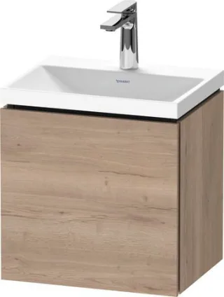 Duravit L-Cube Waschtisch-Set cbonded wandhängend 450x350x480 Ei Marmoriert Mt LC6949O55550000