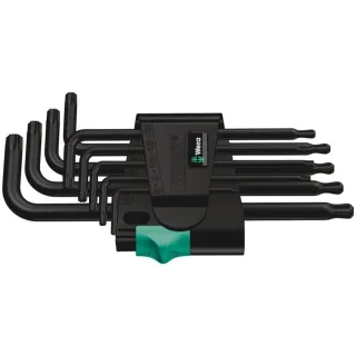 Wera 967/9 TX 1 Winkelschlüsselsatz, BlackLaser, 9-teilig - 05024242001