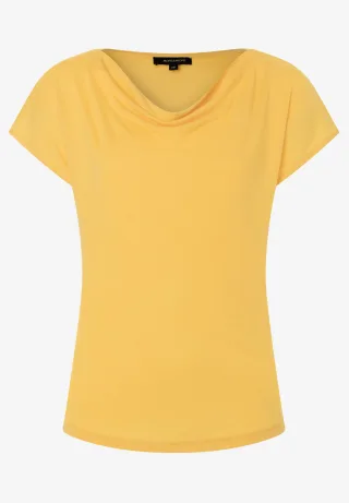 MORE & MORE - Kurzarmshirt gelb - Gr. - 42