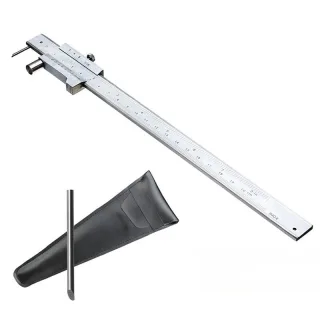 ETOPOO 0-200mm Stainless Steel Parallel Marking Vernier Caliper Marking Gauge with Carbide Scriber Marking Gauge Tool