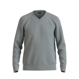 OLYMP - OLYMP Casual Strick silbergrau - Gr. - XXL