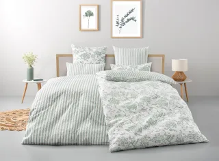 OTTO home Bettwäsche "Nordby" 2 Stk. Bettwäsche aus Baumwolle, skandinavisches Design, ab Größe 135x200 cm