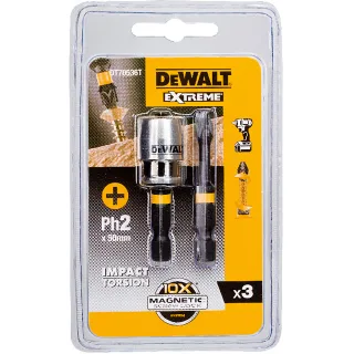 DEWALT Bit-Set schlagfest PH2 50mm 3-tlg. - DT70536T-QZ