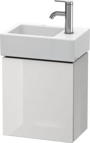 Duravit L-Cube Waschtischunterbau wandhängend Weiß Hochglanz 364x241x400 mm - LC6293R8585 LC6293R8585