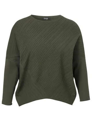 Frapp - Pullover U-Boot 1/1 Arm khaki - Gr. - 48