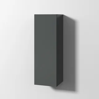 Sanipa Cubes Regalmodul mit 1 Tür, Anthrazit-Matt, CU12222 CU12222