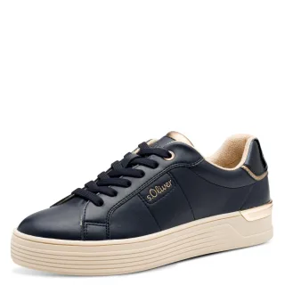 s.Oliver Shoes - Da.-Schnürer navy comb. - Gr. - 36