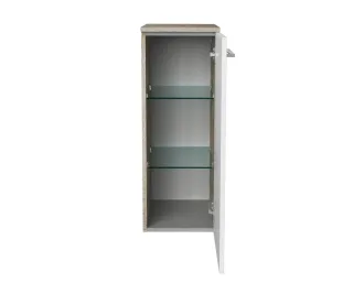 Fackelmann B.style Midi-Schrank re 302x825x320 NaOa/weiß 1T, 84448 84448