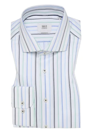 ETERNA - Hemd Twill Langarm royal blau - Gr. - 39/Langarm - 65cm