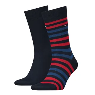 Tommy Hilfiger - Socken rot/blau - Gr. - 39-42