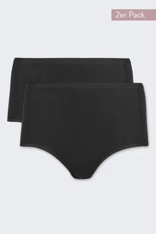 Nina von C. - Taillenslip 2er Packung schwarz - Gr. - 48