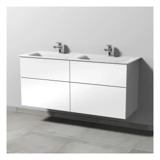Sanipa 3way Waschtischunterbau zu Ideal Standard Connect Air Waschtisch mit 4 Auszügen, Eiche Natura SM64485