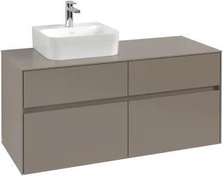 Villeroy & Boch Waschtischunterschrank Collaro C098B0 1200x548x500mm m. Bel. 4 Ausz. Waschtisch li C C098B0VN