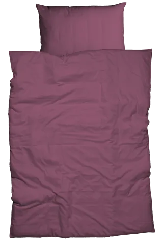 CASATEX Bettwäsche "Uni" 3 Stk. Uni Design, Reißverschluss, tolle Farben