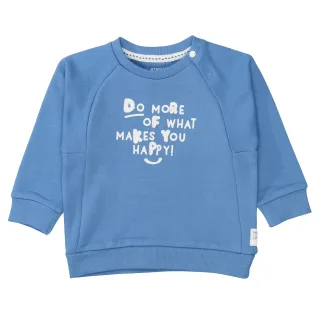 STACCATO - Kn.-Sweatshirt mid blue - Gr. - 74