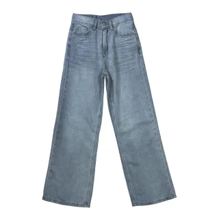 ATTENTION - Md.-Jeans, Wide Leg mid blue denim - Gr. - 164
