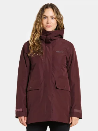 Didriksons - TUVA WNS PARKA old rust - Gr. - 42