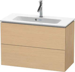 Duravit L-Cube Waschtischunterbau wandhängend Natur Eiche Matt 820x391x550 mm - LC625703030 LC625703030