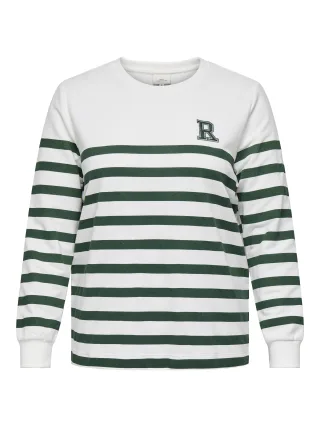 ONLY CARMAKOMA - CARMADDY LS SWEAT JRS cloud dancer - Gr. - M-46/48