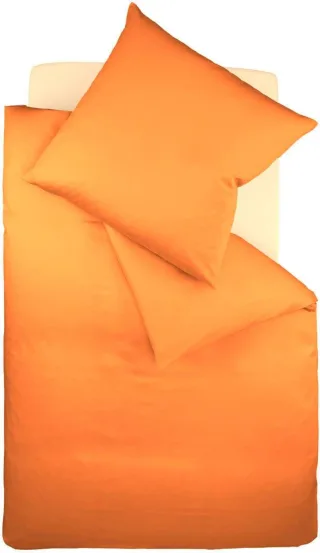 fleuresse Bettwäsche "Colours in 135x200, 155x220 oder 200x200 cm" 3 Stk. Bettwäsche aus 100% Baumwolle, uni, mit Reißverschluss