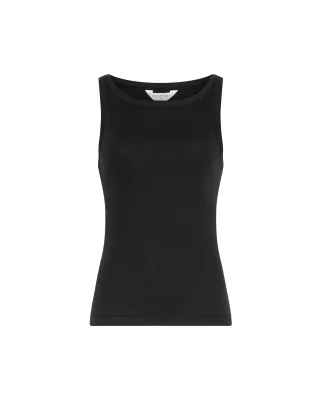 msch copenhagen - MSCHGubbe Rasmia SL Top black - Gr. - S/M