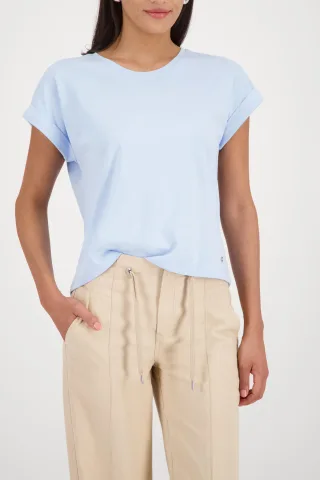 monari - Basic-T-Shirt light sky - Gr. - 40