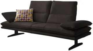 W.SCHILLIG 2-Sitzer "broadway" Sitztiefenverstellung, Kopfteil- & Seitenteilverstellung, Breite 216cm