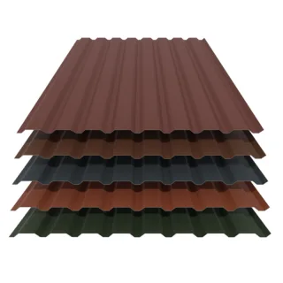 SONDERPOSTEN Trapezblech 20/138 | Wand | 0,40 – 0,50 mm | Stahl | 25 µm Polyester