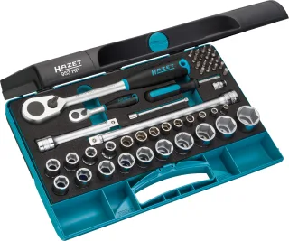 HAZET Steckschlüssel-Satz (1/2 Zoll), 47-teilig - 953HP