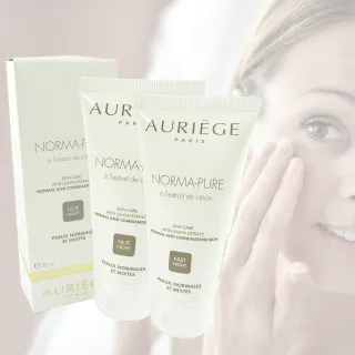 Auriege Paris Norma Pure Nacht Pflege Creme normale Haut MULTIPACK 2x50ml