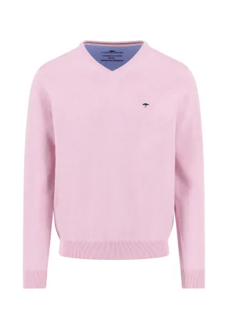FYNCH-HATTON - V-Neck, Superfine magnolia - Gr. - XXL