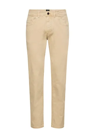camel active - Relaxed Fit 5-Pocket Hose light beige - Gr. - 40/34