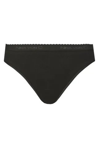 Nina von C. - Midislip schwarz - Gr. - 38