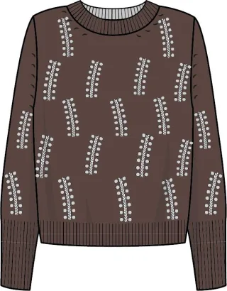 JOOP! Womenswear - 58 254KN58Kalma 10020124 dark brown - Gr. - 44