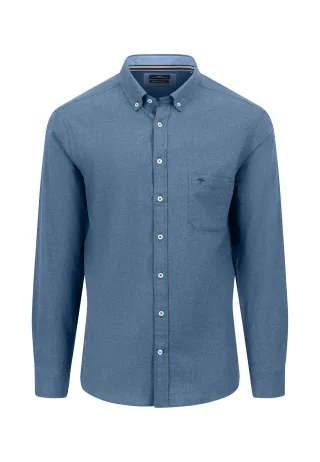 FYNCH-HATTON - Premium Flannel, B.D., 1/1 cloud blue - Gr. - XL