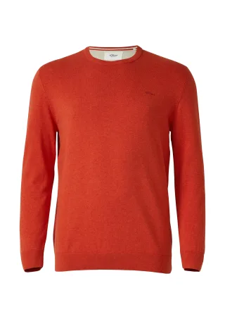 s.Oliver - Strickpullover rot - Gr. - XXL